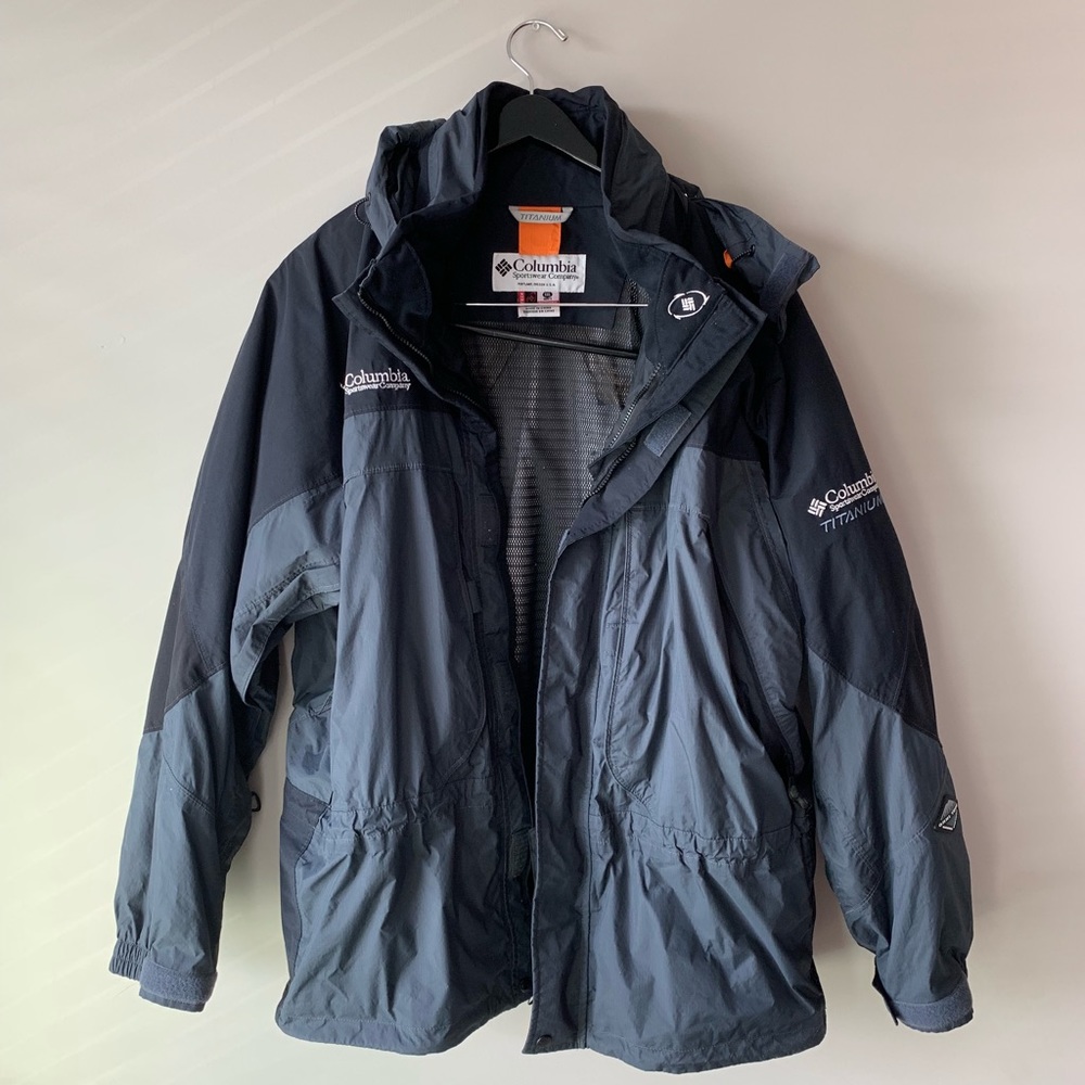 Columbia Titanium Winter Coat Jacket XL Onni-Tech